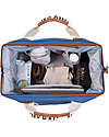 Childhome Mommy Bag - Indigo - Signature Collection - 55x30x40 cm - Includes Changing Mat! Diaper Changing Bags