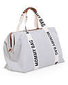 Childhome Mommy Bag - Off White - Signature Collection - 55x30x40 cm - Includes Changing Mat! Diaper Changing Bags
