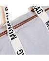 Childhome Mommy Bag - Off White - Signature Collection - 55x30x40 cm - Includes Changing Mat! Diaper Changing Bags