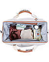 Childhome Mommy Bag - Off White - Signature Collection - 55x30x40 cm - Includes Changing Mat! Diaper Changing Bags