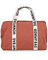 Childhome Mommy Bag - Terracotta - Signature Collection - 55x30x40 cm - Includes Changing Mat! Diaper Changing Bags