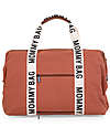 Childhome Mommy Bag - Terracotta - Signature Collection - 55x30x40 cm - Includes Changing Mat! Diaper Changing Bags