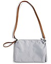 Childhome Mommy Treasures Clutch Bag - 33 x 23 x 3 cm - White and Grey Diaper Changing Bags