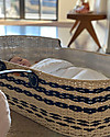 Childhome Natural Moses Basket with Mattress + Lining + Handles - 84x45 cm Cribs & Moses Baskets