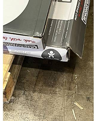 Childhome OUTLET - Evolux Bouncer - 3D Mesh - Natural Anthracite - Showroom Sample Bouncers