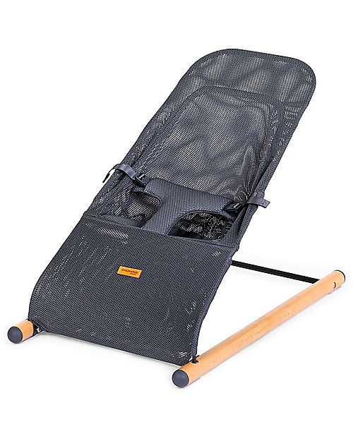 Childhome OUTLET - Evolux Bouncer - 3D Mesh - Natural Anthracite - Showroom Sample Bouncers