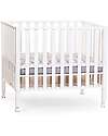Childhome OUTLET - Playpen with Wheels - 98 x 78 x 80 cm - Three Heights - Showroom Sample Cots and Cotbeds