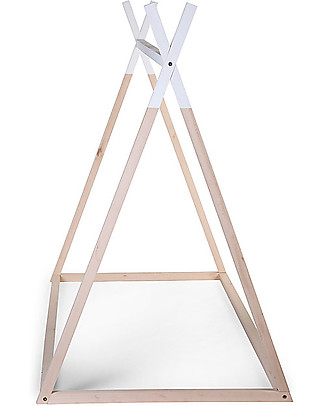 Childhome OUTLET Tipi Bed Frame, Beech Wood - 200x90 cm - Showroom Sample Montessori Beds