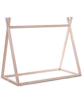 Childhome OUTLET - Tipi Cot Bed Frame- Beech Wood - 140x70 cm - Showroom Sample Montessori Beds