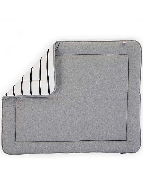 Childhome Playpen Mat – 75X95 Cm - Jersey – Stripes Padded Playmats