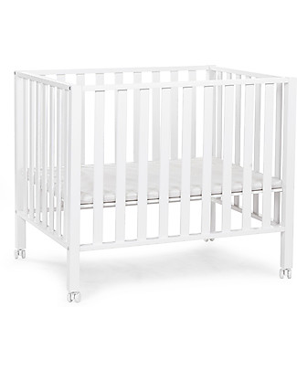 Childhome Playpen with Wheels - 75x95 cm - Three Heights! Cots & Cotbeds
