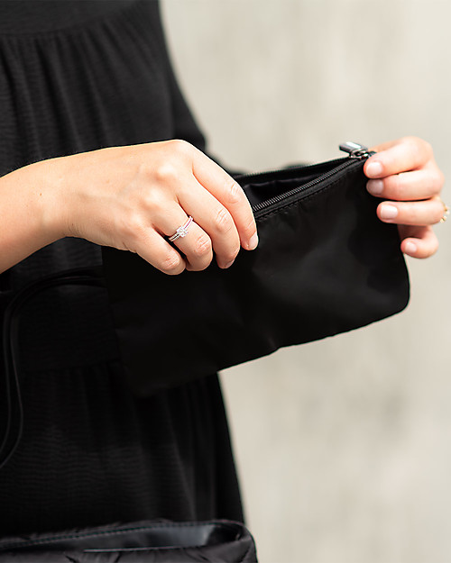 Childhome Puffered Family Bag - Weekend Bag - 55 x 18 x 40 cm - Black Diaper Changing Bags