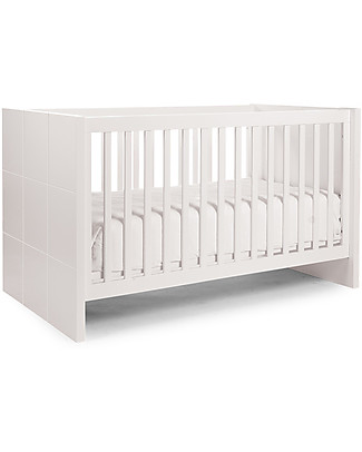 Childhome Quadro Bedroom Set with Wardrobe and Cot + Mattress and Duvet Cover Set Wardrobes