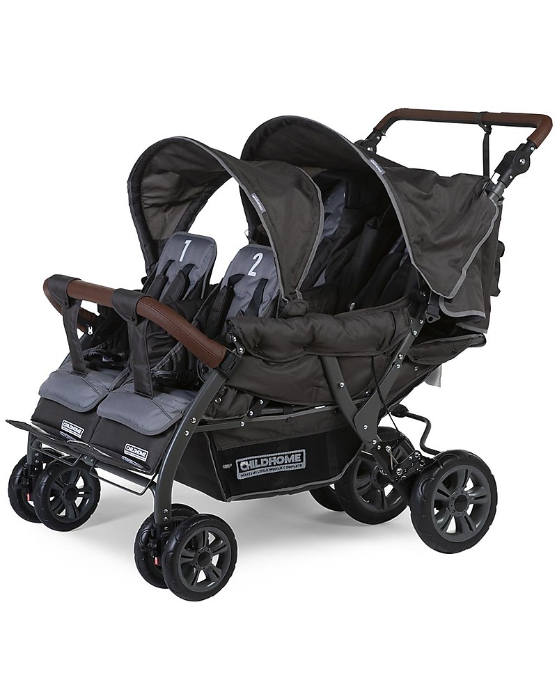 Childhome Quadruple Stroller with Autobrake - from 6 up to 36 months ...
