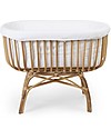 Childhome Rattan Cradle Cover - 95,0 x 65,0 x 33,0 cm Cribs & Moses Baskets