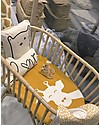 Childhome Rattan Cradle with Mattress, Natural - 90 x 50 x 70 cm Cribs & Moses Baskets