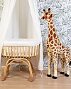 Childhome Rattan Rocking Cradle - Mattress and Cover Included - 90X50X70 cm Cribs & Moses Baskets