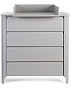 Childhome Rockford Sands Chest - 4 Drawers + Changing Unit Dressers