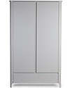 Childhome Rockford Sands Wardrobe with 2 Doors + Drawer Wardrobes