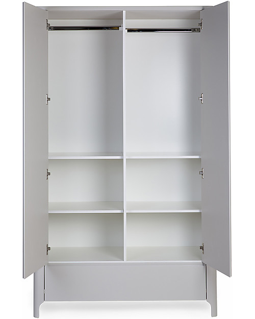 Childhome Rockford Sands Wardrobe with 2 Doors + Drawer Wardrobes