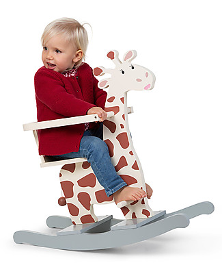 Childhome Rocking Giraffe with Brace - From1 Year Up! Rides On