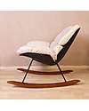 Childhome Rocking Lounge Chair - OffWhite and Black Rocking Chairs