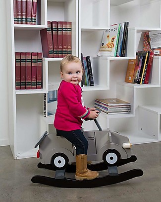 Childhome Rocking My First Car, Grey - Design and fun, from 1 year up! Rides On