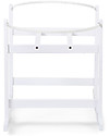 Childhome Rocking Stand for Moses Basket, White - 85 x 46 x 54 cm Cribs & Moses Baskets