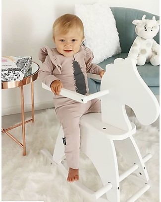 Childhome Rocking White Horse - Design and fun, from 1 year up! Rides On