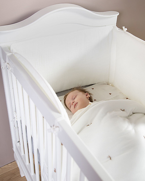 Childhome Romantic Cot Bed with Slats - 70x140 cm Cots and Cotbeds