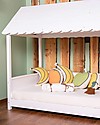 Childhome Rooftop Bedhouse - 200x90 cm - White Single Bed