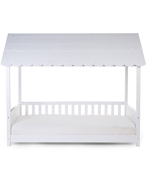 Childhome Rooftop Bedhouse - 200x90 cm - White Single Bed