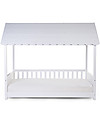 Childhome Rooftop Bedhouse - 200x90 cm - White Single Bed