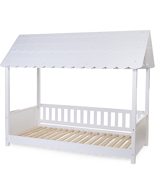 Childhome Rooftop Bedhouse - 200x90 cm - White Single Bed