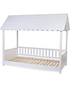 Childhome Rooftop Bedhouse - 200x90 cm - White Single Bed