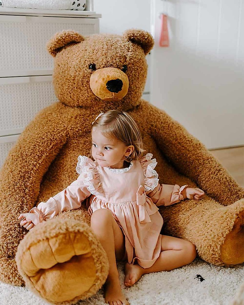 Childhome Sitting Big Teddy Bear - 100 cm Height unisex (bambini)