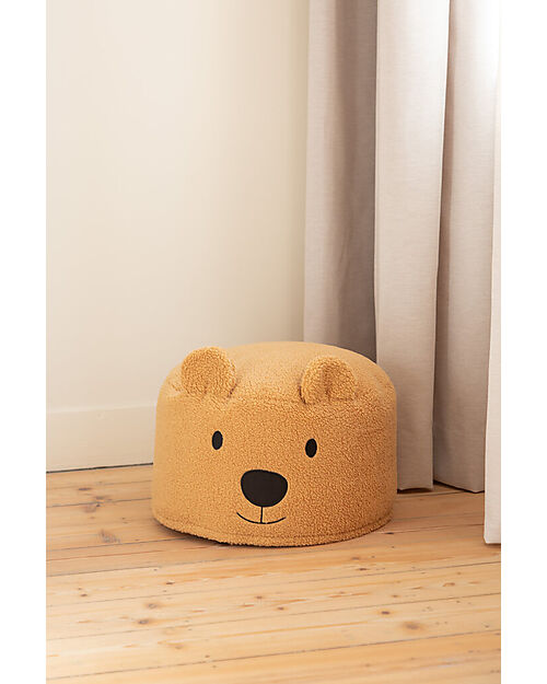 Childhome Teddy Bear Pouf - Brown - 40 cm Pouf