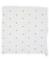 Childhome Tetra Cloths - Cotton - Off White + Hearts - 4 Pcs Muslin Swaddle