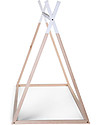 Childhome Tipi Bed Frame, Beech Wood - 200x90 cm Montessori Beds