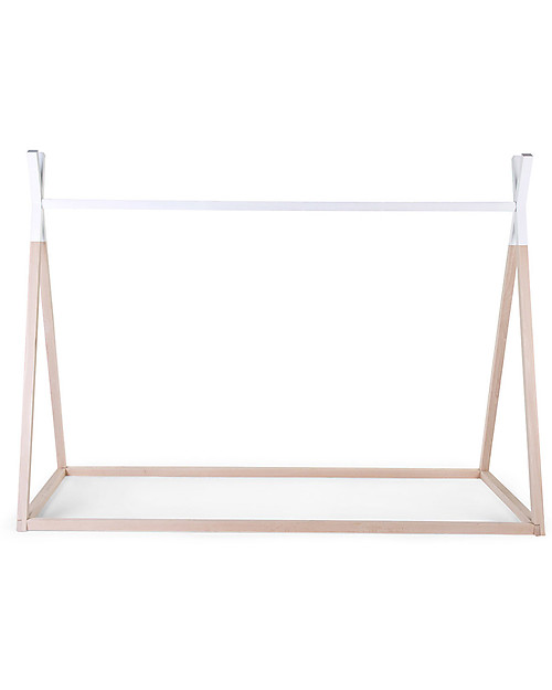 Childhome Tipi Bed Frame, Beech Wood - 200x90 cm Montessori Beds