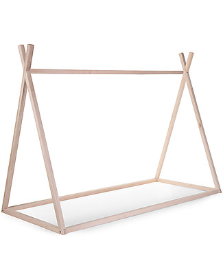 Childhome Tipi Bed Frame -Beech Wood - 200x90 cm Montessori Beds