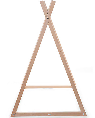 Childhome Tipi Bed Frame -Beech Wood - 200x90 cm Montessori Beds