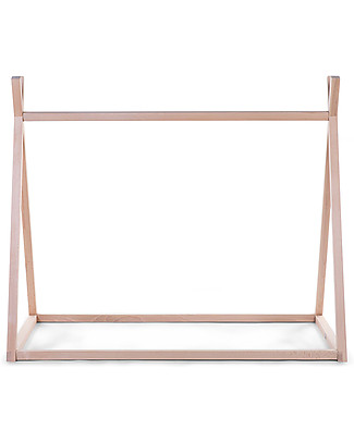 Childhome Tipi Cot Bed Frame- Beech Wood - 140x70 cm Montessori Bed