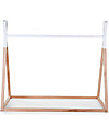 Childhome Tipi Cot Bed Frame, Beech Wood - 140x70 cm Montessori Beds