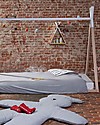 Childhome Tipi Cot Bed Frame, Beech Wood - 140x70 cm Montessori Beds