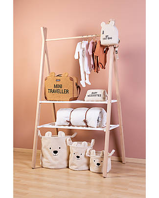 Childhome Tipi Evolutionary Cradle with Coat Hanger - 90x50 cm - Beech Wood Convertible Beds