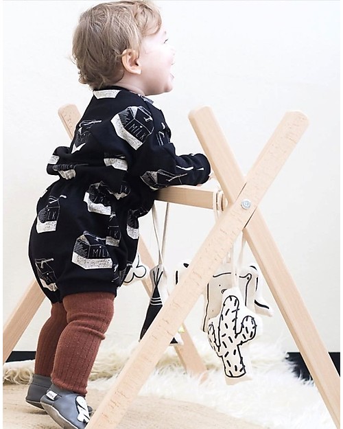 Childhome Tipi Play Gym Frame - Beech Wood - Natural Baby Gym