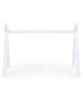 Childhome Tipi Play Gym Frame - Beech Wood - White Baby Gym
