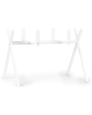 Childhome Tipi Stand for Mses Basket + Baby Gym - White Cribs & Moses Baskets