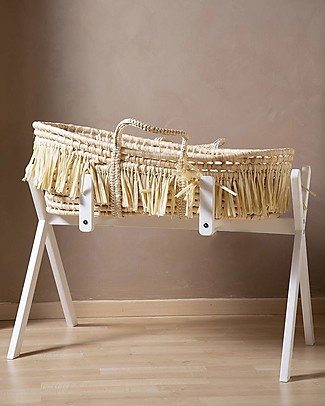Childhome Tipi Stand for Mses Basket + Baby Gym - White Cribs & Moses Baskets